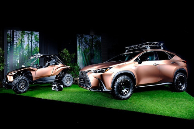 Prototipos NX Offroad y ROV de Lexus