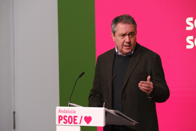 El secretario general del PSOE-A, Juan Espadas, en imagen de archivo.
