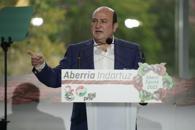 Archivo - El presidente del PNV, Andoni Ortuzar
