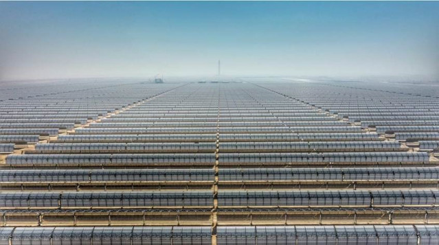 Proyecto solar de Abengoa en Dubái