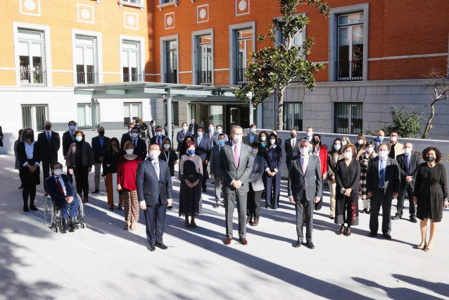 El Rey inaugura la nueva sede del Ministerio de Exteriores en la Plaza del Marqués de Salamanca