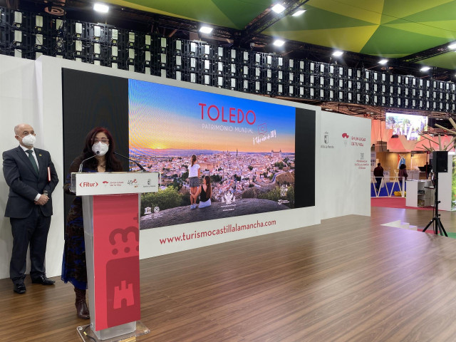 Presentación de la oferta turística de la ciudad de Toledo en Fitur