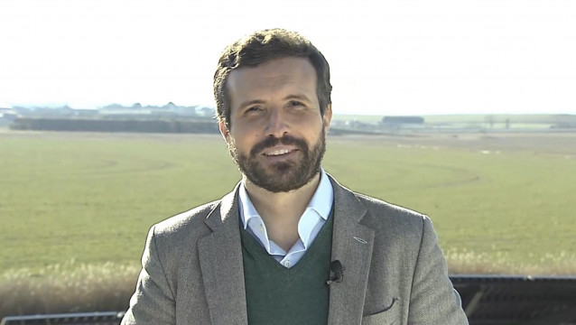 El presidente del Partido Popular, Pablo Casado, clausura el XV Congreso Nacional del PP de Canarias