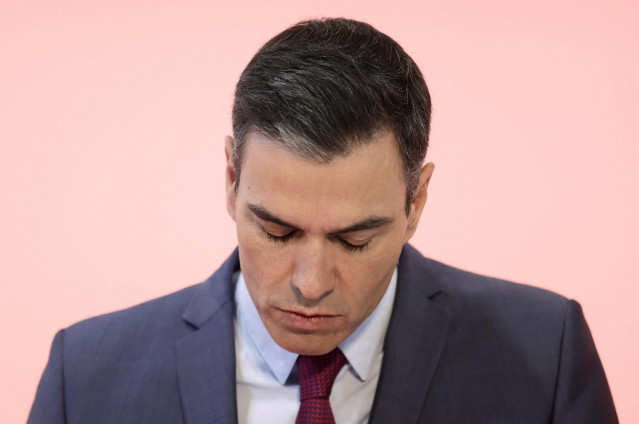 El presidente del Gobierno, Pedro Sánchez