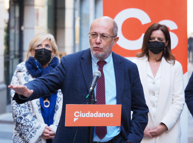 El candidato a la Presidencia de la Junta de Castilla y León y cabeza de lista por la provincia de Valladolid, Francisco Igea.