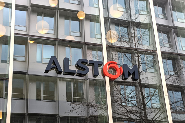 Archivo - Logo de Alstom