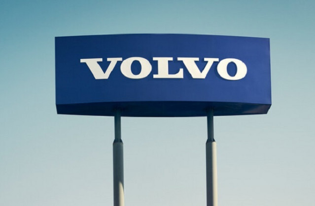 Archivo - Logo de Volvo Group.