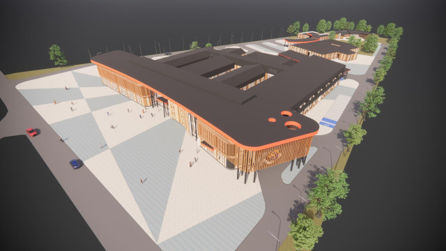 Archivo - Un hospital en Chile que OHLA construirá