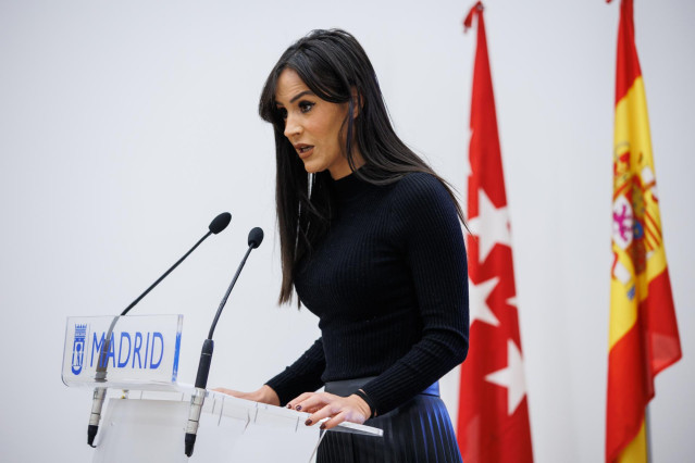 Archivo - La vicealcaldesa de Madrid, Begoña Villacís, hace balance de la evolución del plan Madrid Capital 21, a 20 de diciembre de 2021, en Madrid, (España). Se trata de un proyecto del Ayuntamiento de Madrid para el periodo 2019-2027 enfocado a obras d