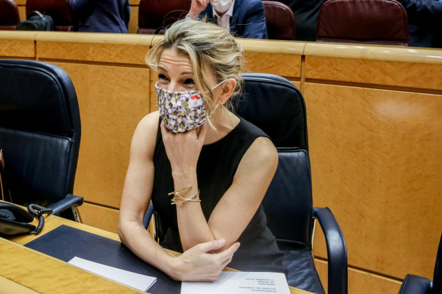 La vicepresidenta segunda del Gobierno y ministra de Trabajo y Economía Social, Yolanda Díaz