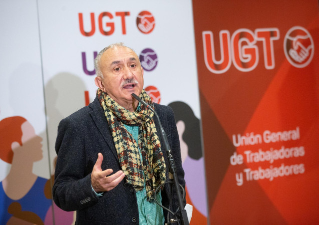 El secretario general del sindicato UGT, Pepe Álvarez