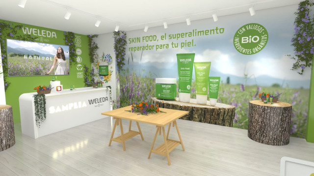 Tienda efímera de Weleda