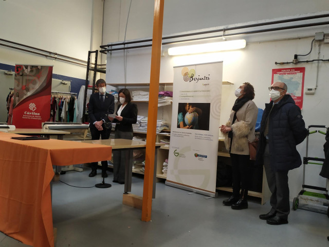 Firma de convenio entre Gobierno Vasco y Eudel en Vitoria-Gasteiz