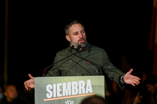 Abascal, durante su intervención en Segovia.