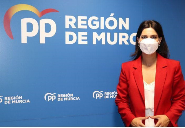 La portavoz del Partido Popular de la Región de Murcia, Miriam Guardiola