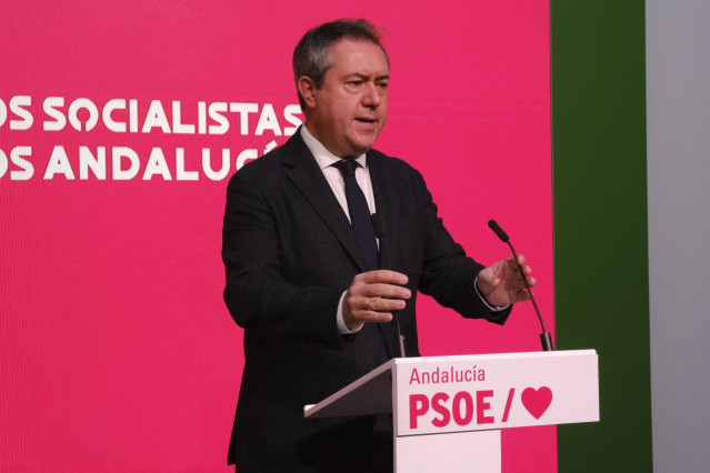 El secretario general del PSOE-A, Juan Espadas, en una foto de archivo.