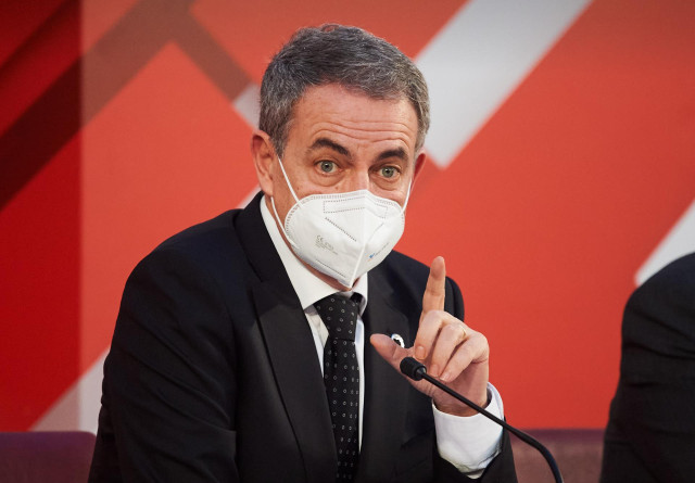 El expresidente José Luis Rodríguez Zapatero