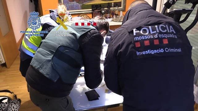 Desmantelado un grupo criminal que robaba en domicilios en diferentes puntos del territorio nacional.