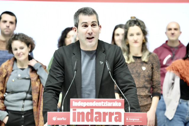El secretario general de Sortu, Arkaitz Rodríguez.