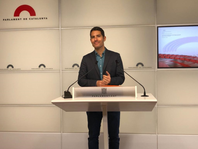 El portavoz de Cs en el Parlament, Nacho Martín Blanco.