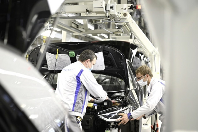 Archivo - Fábrica alemana de Volkswagen