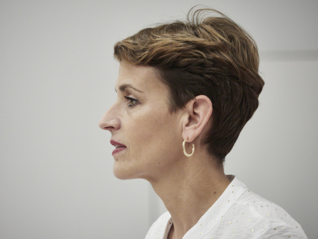 La presidenta de Navarra, María Chivite.