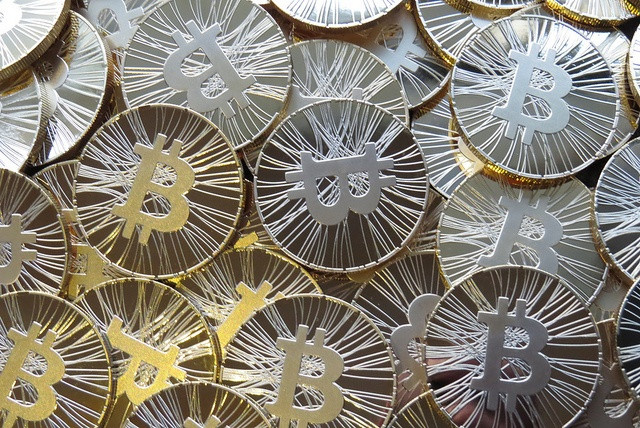 Archivo - Moneda virtual Bitcoin