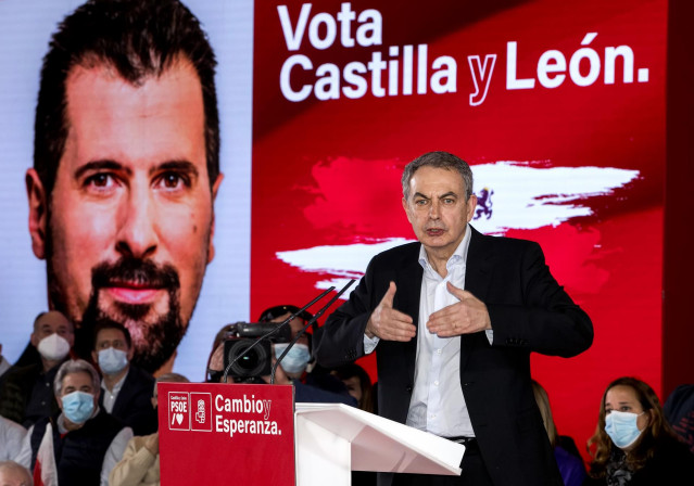 El expresidente del Gobierno José Luis Rodríguez Zapatero.