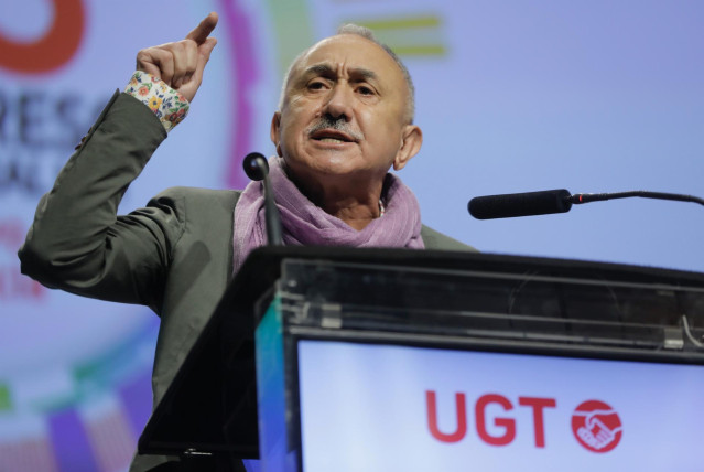Archivo - El secretario general de UGT, Pepe Álvarez.