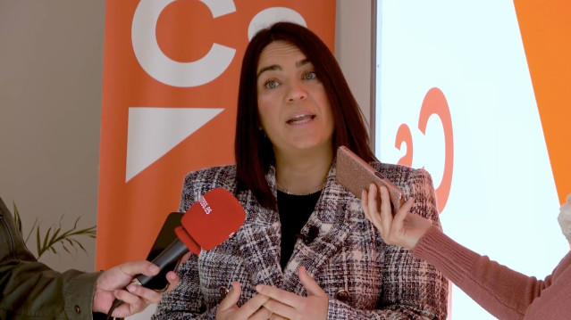 La diputada de Cs en el Congreso y miembro de la ejecutiva nacional, María del Carmen Martínez.
