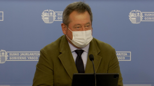El portavoz del Gobierno Vasco, Bingen Zupiria.