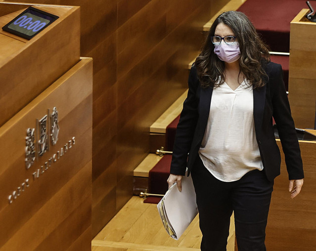 La vicepresidenta y consellera de Igualdad y Políticas Inclusivas, Mónica Oltra, en imagen de archivo
