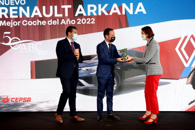 Archivo - Entrega del premio coche del año de ABC a 