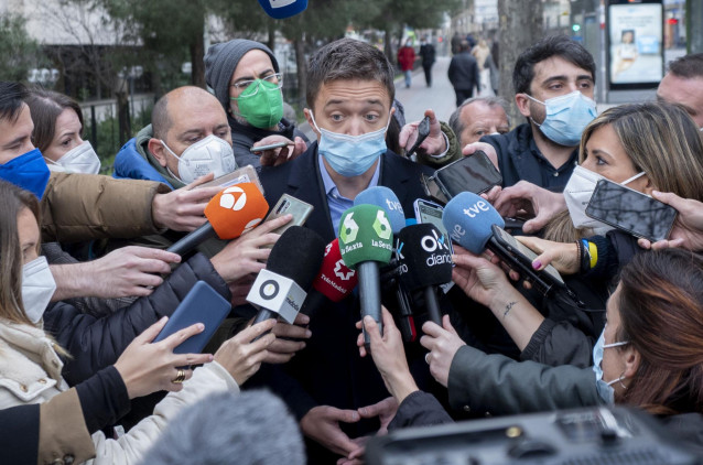 El dirigente de Más País, Iñigo Errejón