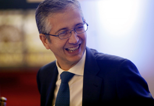 Archivo - El gobernador del Banco de España, Pablo Hernández de Cos, a 15 de noviembre de 2021, en Madrid (España).