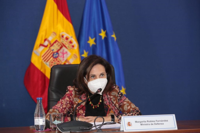 La ministra de Defensa de España, Margarita Robles