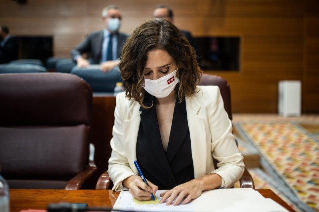 Archivo - La presidenta de la Comunidad de Madrid, Isabel Díaz Ayuso