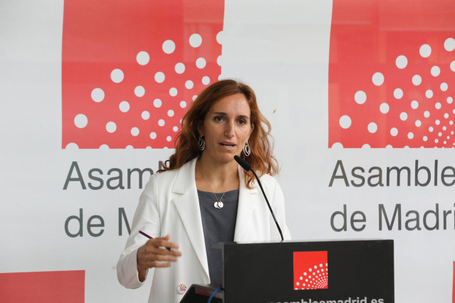 Archivo - La portavoz de Más Madrid en la Asamblea, Mónica García
