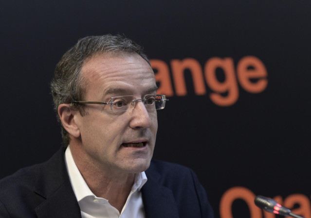 Archivo - El consejero delegado de Orange España, Jean-François Fallacher, en una imagen de archivo