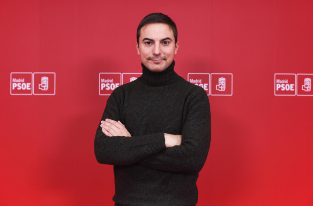 Archivo - El secretario general del PSOE-M, Juan Lobato,