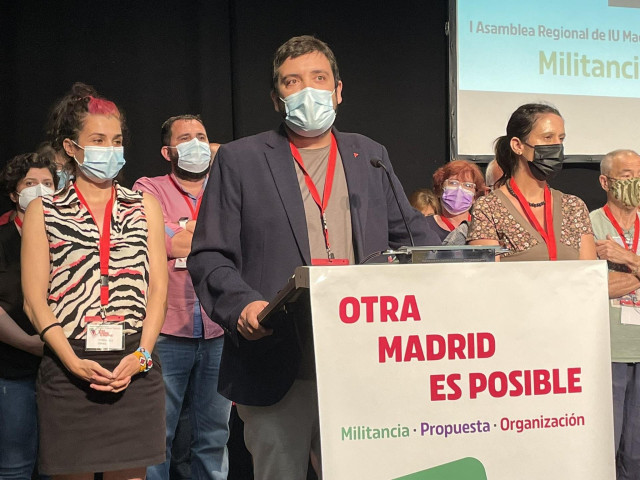 Archivo - Alvaro Aguilera, nuevo coordinador de IU Madrid