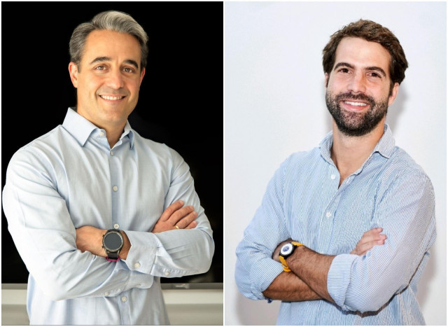 Archivo - Ignacio Zunzunegui, nuevo responsable de crecimiento de Revolut para España y Portugal (dcha), y Eduardo Pérez Toribio, nuevo responsable de préstamos para España y Portugal (izq).