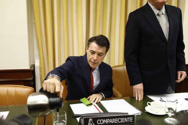 Archivo - El expresidente de la Comunidad de Madrid Ignacio González comparece en la comisión de investigación en el Congreso sobre la presunta financiación ilegal del PP