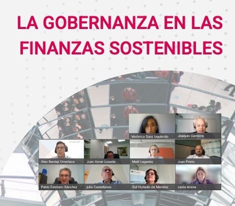 Evento ISR sobre 'La Gobernanza en las Finanzas Sostenibles'.
