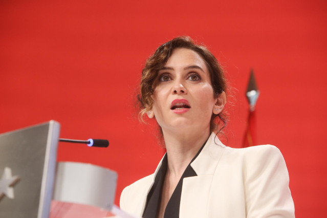 Archivo - La presidenta de la Comunidad de Madrid, Isabel Díaz Ayuso