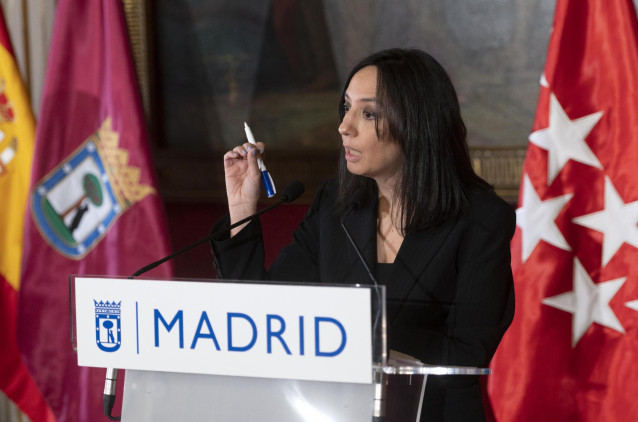 La delegada del Gobierno en la Comunidad Madrid, Mercedes González.