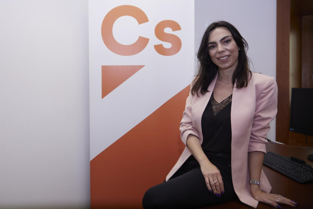 La portavoz de Cs en el Parlamento de Andalucía, Teresa Pardo.