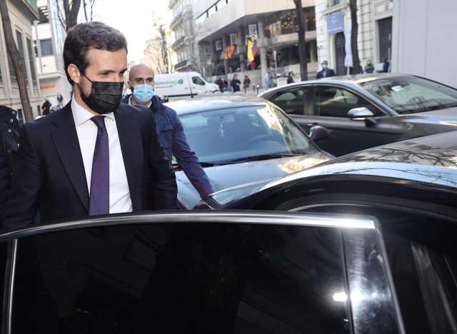 El líder del PP, Pablo Casado.