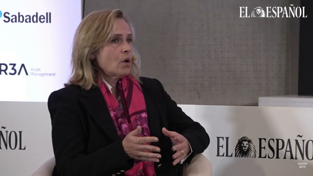 La directora general de Banca Comercial de Bankinter, Gloria Ortiz, en el II Observatorio de las finanzas organizado por El Español-Invertia.
