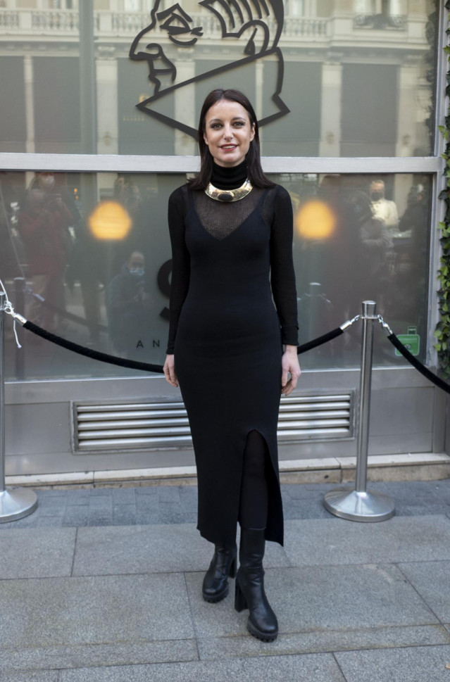 La delegada de Cultura, Turismo y Deporte, Andrea Levy,  participa en el acto de entrega de la placa conmemorativa del 90 aniversario del Museo Chicote, en la Gran Vía, a 9 de febrero de 2022, en Madrid (España). El Museo Chicote, ubicado en la Gran Vía m